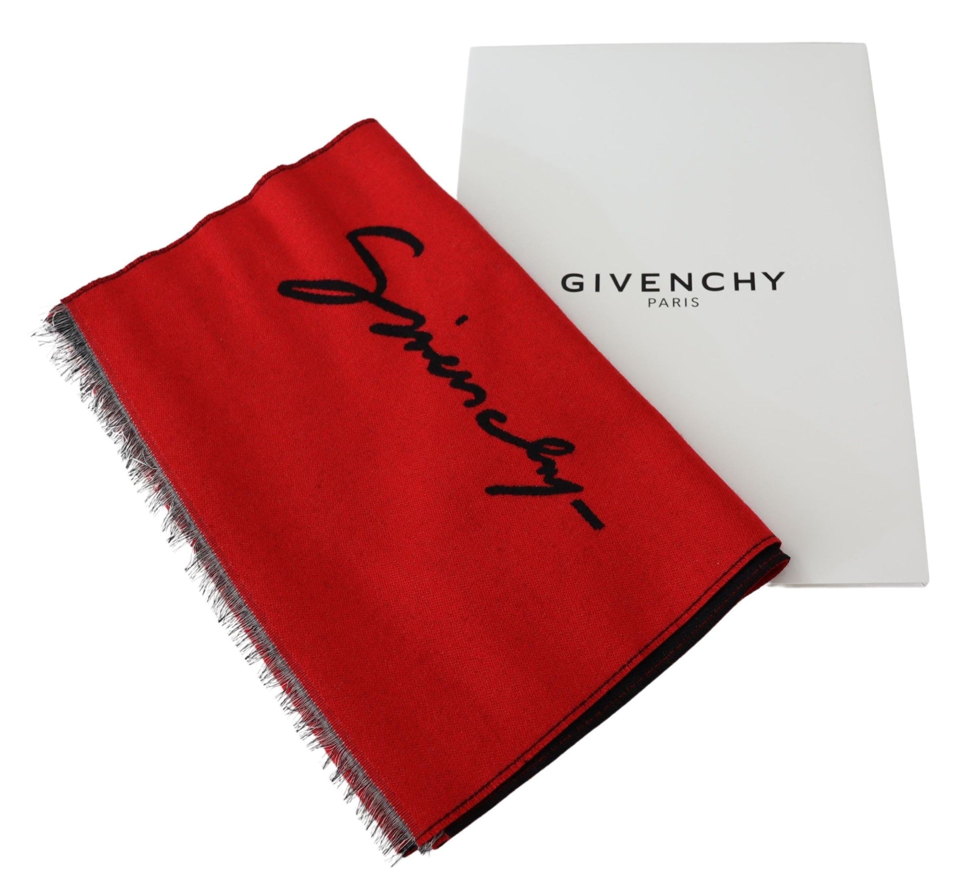 givenchy-luxury-red-scarf-folded