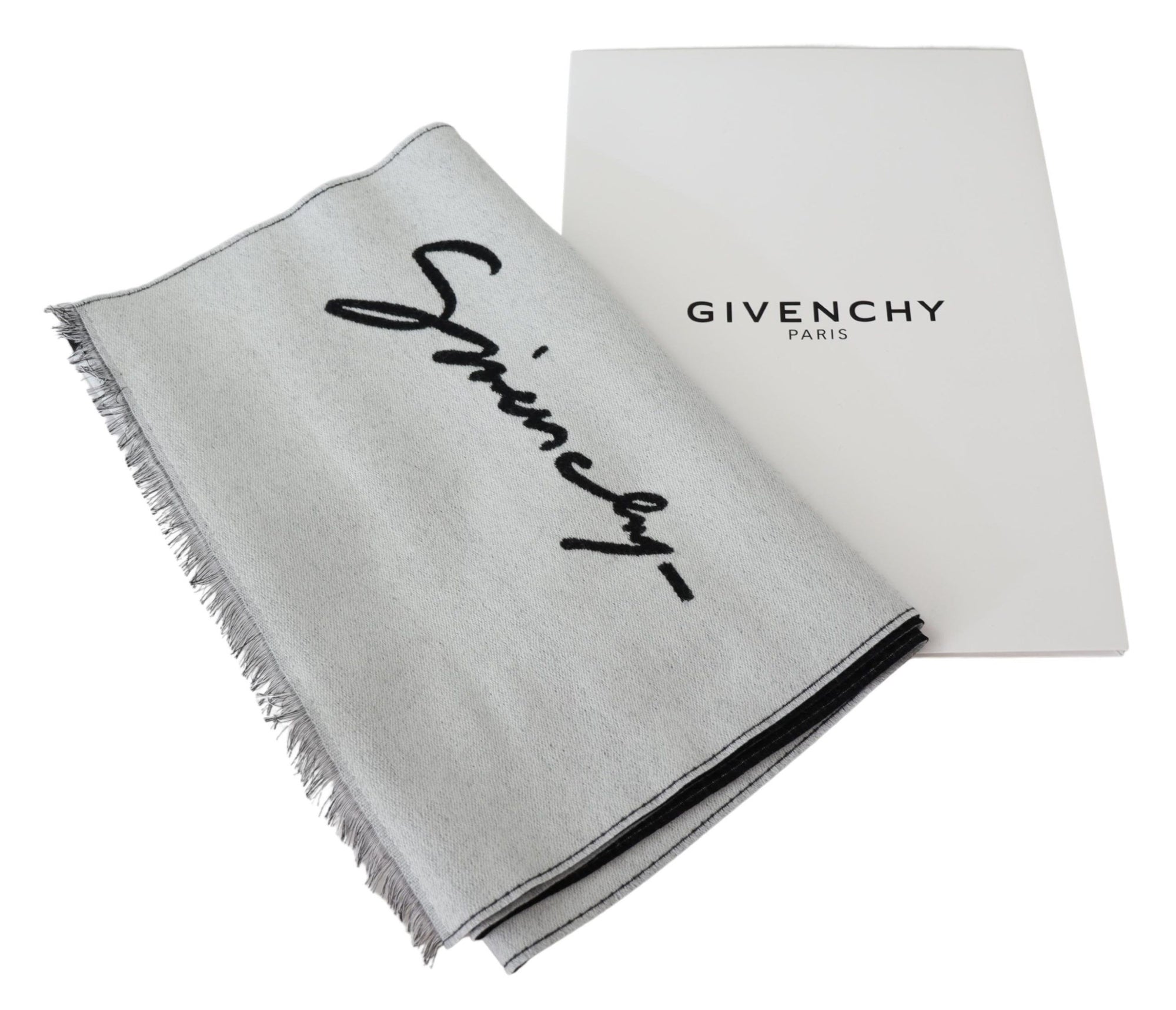 givenchy-luxury-black-white-scarf-folded