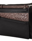 Dolce & Gabbana Elegant Black Leather Sling Shoulder Bag