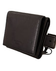 Dolce & Gabbana Elegant Trifold Leather Multi Kit Accessory