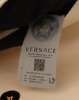 Versace Elegant White Nappa Leather Shoulder Bag