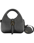 Coccinelle-Black-Leather-Dual-Compartment-Handbag