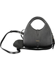 coccinelle-black-leather-handbag-front-view