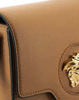 Versace Elegant Calf Leather Shoulder Bag in Brown