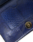 Dolce & Gabbana - Exquisite Blue Mink Fur Shoulder Bag