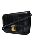 Dolce & Gabbana - Elegant Eelskin Leather Shoulder Bag