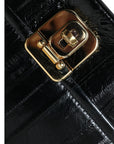 Dolce & Gabbana - Elegant Eelskin Leather Shoulder Bag