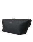 Dolce & Gabbana Elegant Black Leather Shoulder Bag