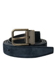 dolce-gabbana-blue-suede-belt-front-view