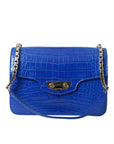 Balenciaga Chic Alligator Skin Chain Shoulder Bag