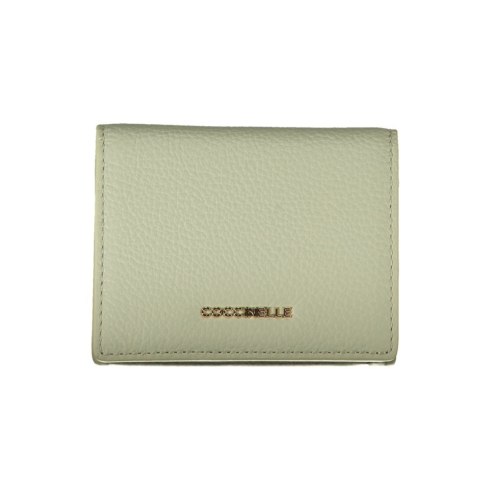 Coccinelle Green Leather Wallet