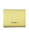 Coccinelle Yellow Leather Wallet