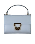 Coccinelle Light Blue Leather Handbag