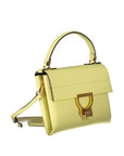 Coccinelle Yellow Leather Handbag