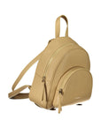 Coccinelle Beige Leather Backpack