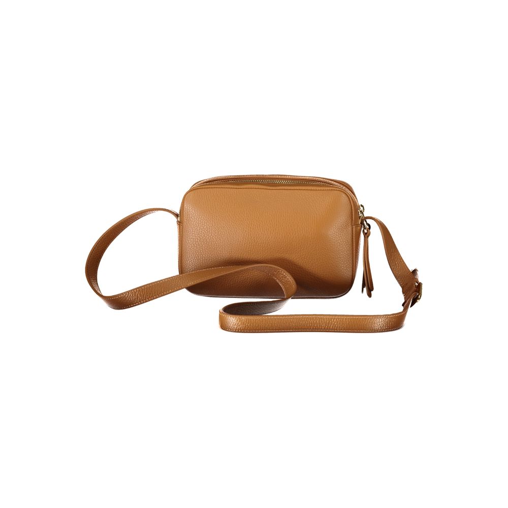 coccinelle-brown-handbag-adjustable-strap