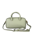 Coccinelle - Green Leather Handbag with Adjustable Strap