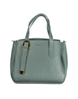 Coccinelle - Green Leather Handbag with Adjustable Strap