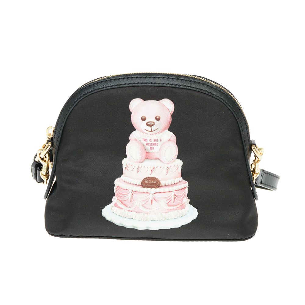 pochette-teddy-cake-black-nylon-clutch-front