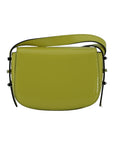 Jimmy Choo ARENNE Leather Satchel - Vibrant Lime Yellow