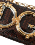 Dolce & Gabbana - Luxe Python Leather Phone Bag