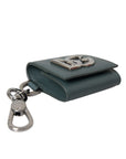 Dolce & Gabbana - Green Leather DG Logo Keyring Coin Purse