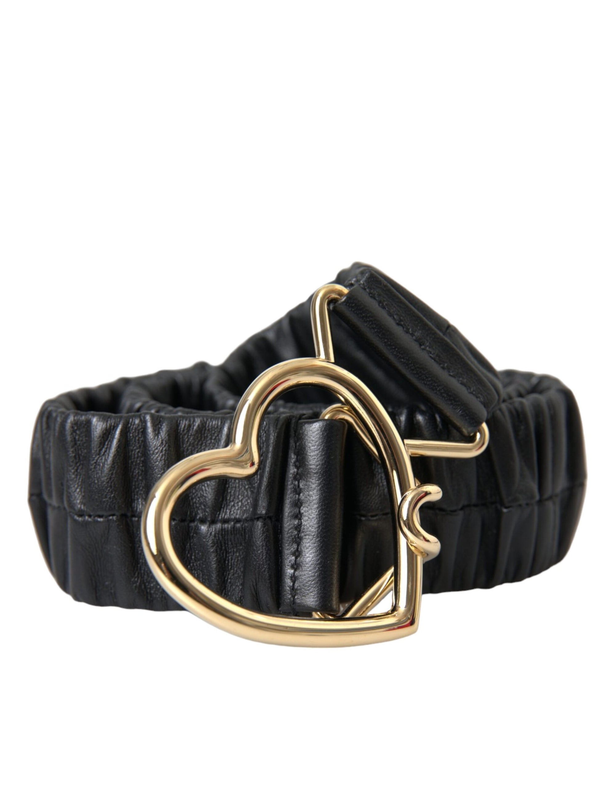 dolce-gabbana-black-leather-belt-gold-buckle-front-view