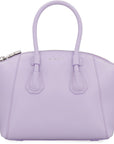 Givenchy - Purple Calfskin Leather Handbag