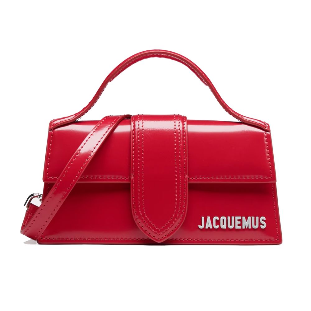 Jacquemus - The Bambino, Red Leather Crossbody Bag