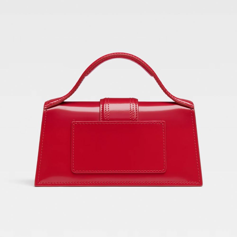 Jacquemus - The Bambino, Red Leather Crossbody Bag