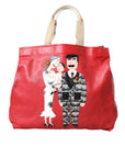 dolce-gabbana-red-leather-tote-front-view