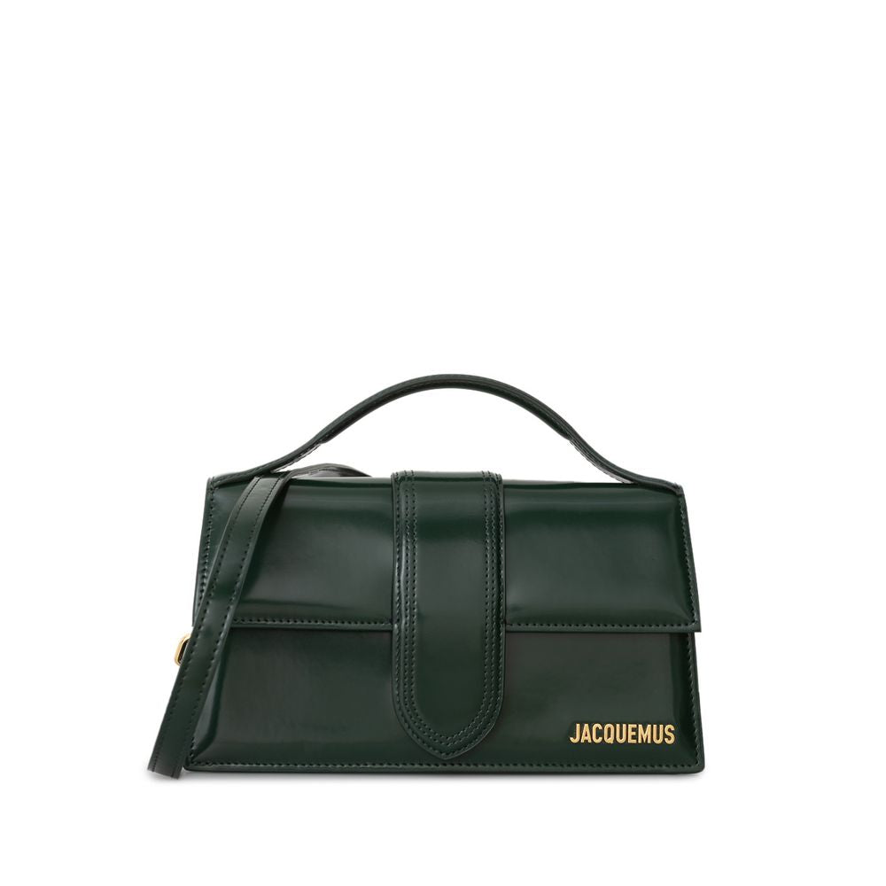 jacquemus-green-shoulder-bag-front-view