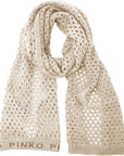 pinko-beige-alpaca-blend-mesh-scarf-front