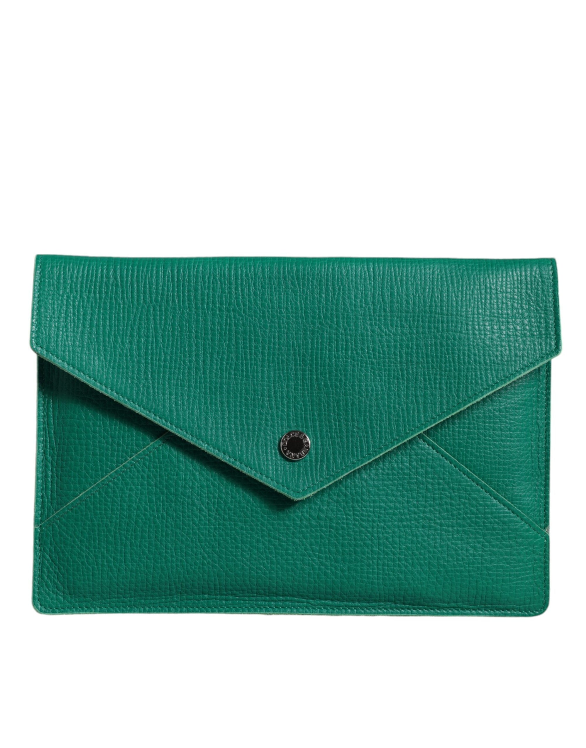 dolce-gabbana-green-leather-tablet-pouch-front