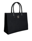 versace-black-canvas-tote-bag