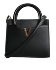 versace-black-leather-crossbody-bag-front-view