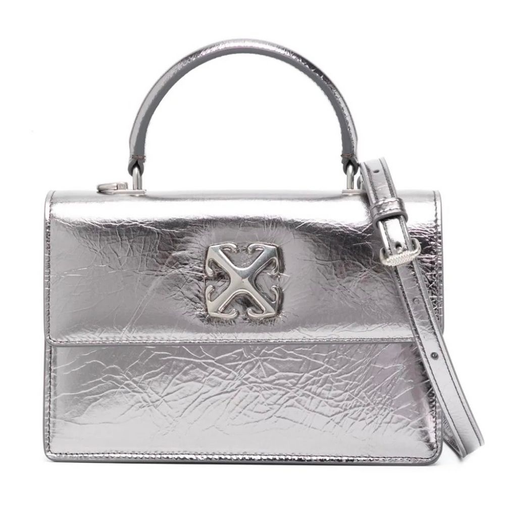 off-white-silver-leather-crossbody-front-view