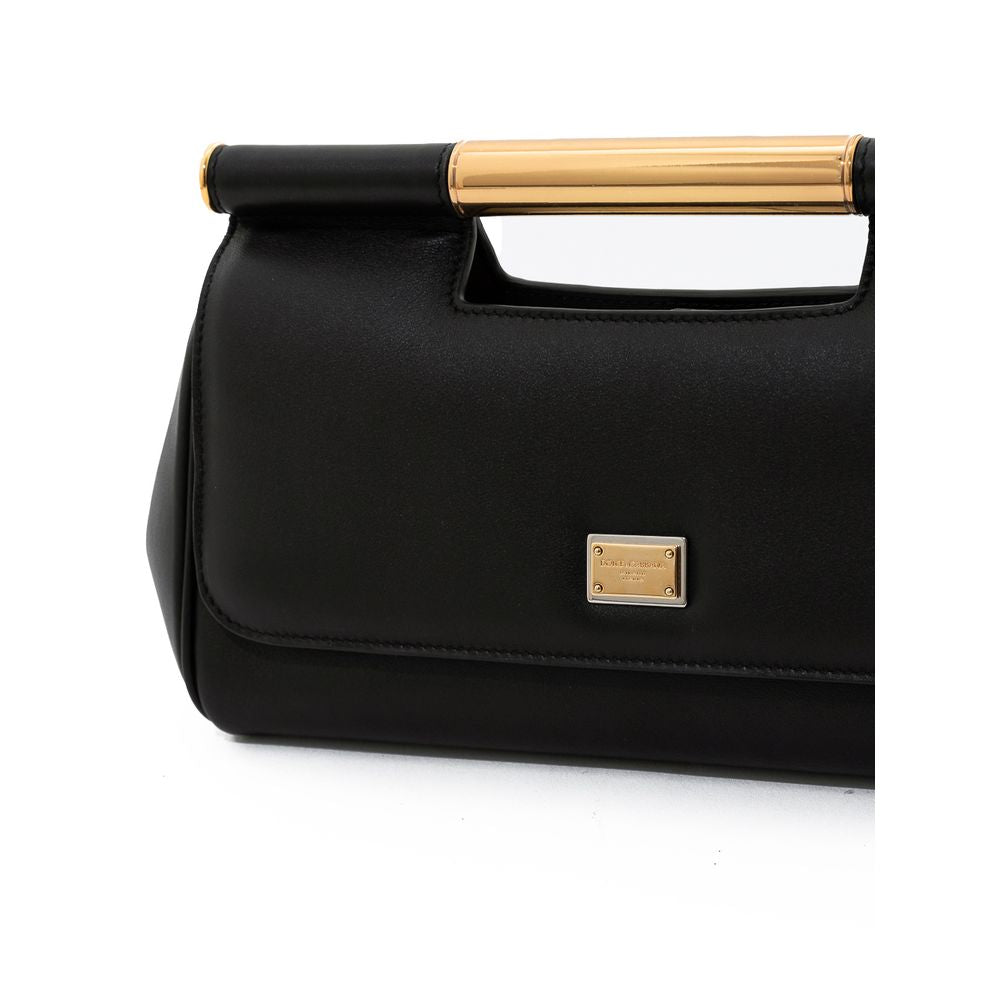 dolce-gabbana-black-leather-bag-gold-handle