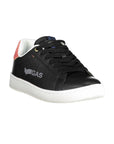 Gas Black Artificial Leather Sneaker