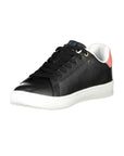 Gas Black Artificial Leather Sneaker