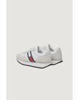 Tommy Hilfiger Jeans White Suede Sneaker