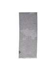 Alviero Martini Prima Classe Gray Polyacrylic Scarf