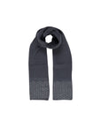 Pieces Gray Polyester Scarf