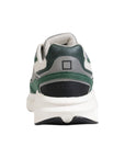 D.A.T.E Green Leather Sneaker