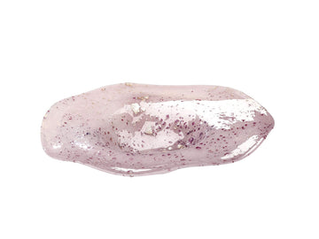 Handgemaakte glass art ronde schaal in violet | Antique Rose | Ø 47 cm