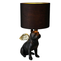 Decoratieve tafellamp franse bulldog | Flying Bulli | H. 55 cm