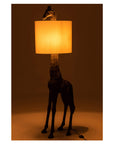 Chique 179 cm Vloerlamp - Bruine Giraffe Stijl