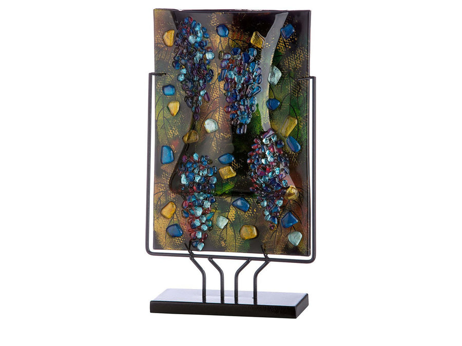 Glaskunst luxe tafelvaas | Pierre | H. 47 cm | Glass Art