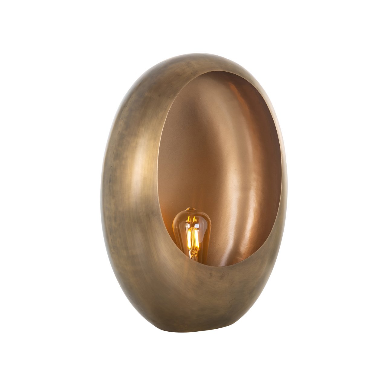 Gouden eivormige tafellamp | Liza | H. 45 cm