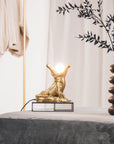 Golden Gator Lamp - Waar glam met wildheid samenkomt!